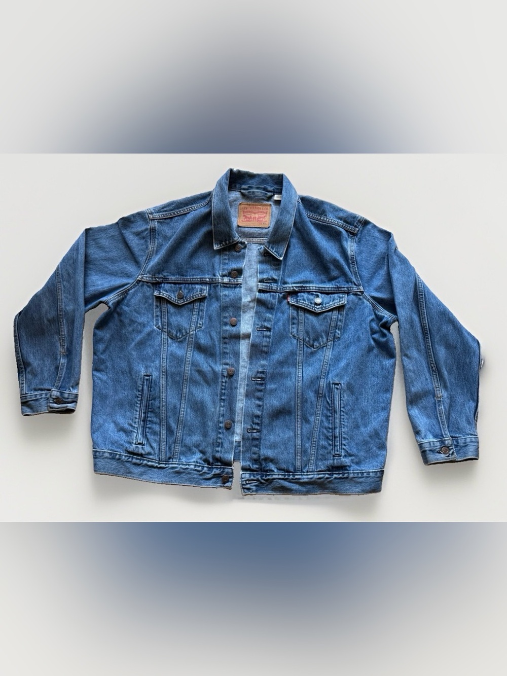 Levi’s Men’s Blue Denim Trucker Jacket XXL